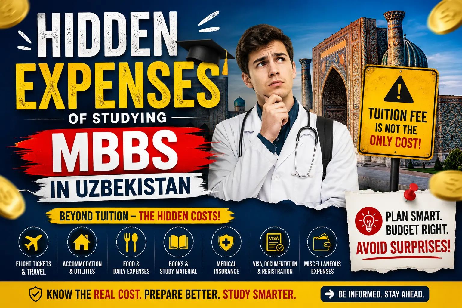 Hidden Expenses of Studying MBBS in Uzbekistan